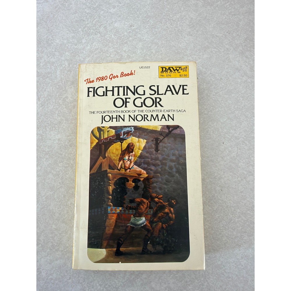 Fighting Slave of Gor John Norman DAW Books No 376 Counter-Earth Saga 1980 PB